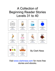 Beginning Reader Stories that support the Edmark 1 Reading Program
